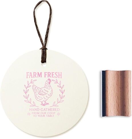 Farm Fresh Rubber Stamp, 1-1/3 Medium Stamp for Scrapbooking Card Making Crafting in Saudi Arabia