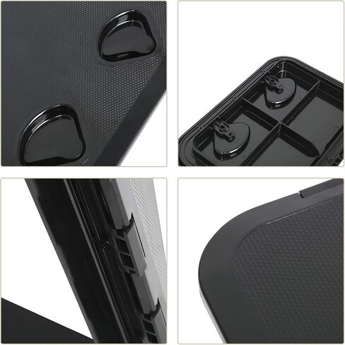 Amarine Made Marine Deck Hatch Hatch Access Hatch & Lid 12-3/8" X 17-1/4" - أبيض - 315 مم × 440 مم (أبيض) in Saudi Arabia