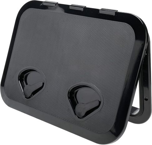 Amarine Made Marine Deck Hatch Hatch Access Hatch & Lid 12-3/8" X 17-1/4" - أبيض - 315 مم × 440 مم (أبيض) in Saudi Arabia