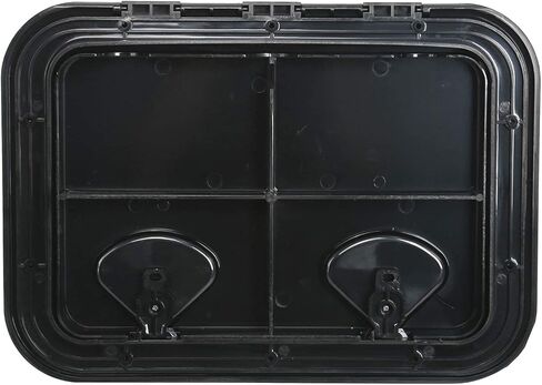 Amarine Made Marine Deck Hatch Hatch Access Hatch & Lid 12-3/8" X 17-1/4" - أبيض - 315 مم × 440 مم (أبيض) in Saudi Arabia