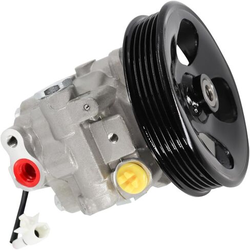 Detroit Axle - Power Steering Pump for 2003-2007 Subaru Forester 2004 2005 2006 Power Steering Pump with Pulley Replacement 96-5330 in Saudi Arabia