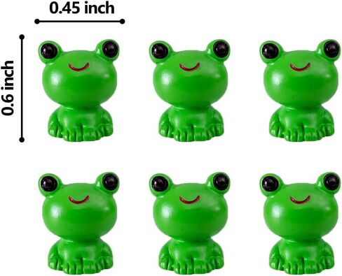 Door Hinge Heads Decorative Topper - Hinge Head Frog Set of 6 - Magnetic Hinge Head Trinket - Hinge Pin Topper Miniature Animal Figurine in Saudi Arabia