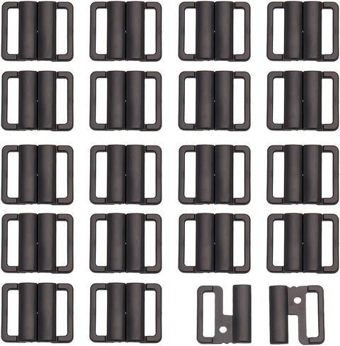 arricraft Plastic Buckles Front Closure Hook Clasp Fasteners for Sewing Clothes Bra Swimsuit Sewing Supplies in Saudi Arabia