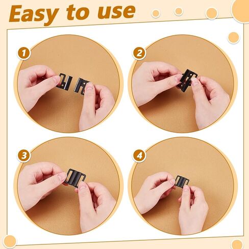 arricraft Plastic Buckles Front Closure Hook Clasp Fasteners for Sewing Clothes Bra Swimsuit Sewing Supplies in Saudi Arabia