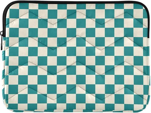 Checkerboard Plaid Laptop Sleeve Bag Case for Women Men 14 inch Portable Carrying Bag Protective Case Briefcase for Work Business Office Travel in Saudi Arabia