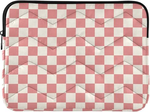 Checkerboard Plaid Laptop Sleeve Bag Case for Women Men 14 inch Portable Carrying Bag Protective Case Briefcase for Work Business Office Travel in Saudi Arabia