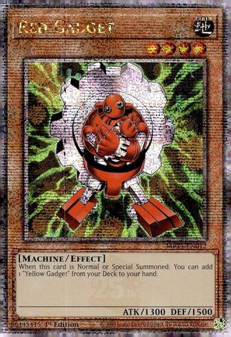 Red Gadget - MP24-EN012 - Quarter Century Secret Rare - 1st Edition in Saudi Arabia
