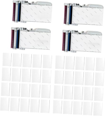 Photo Papers for CP2100 Mini Printer DIY Projects Creative Paper Cartridge Fingerprints Waterproof Sticky Back, 40 Sheets in Saudi Arabia
