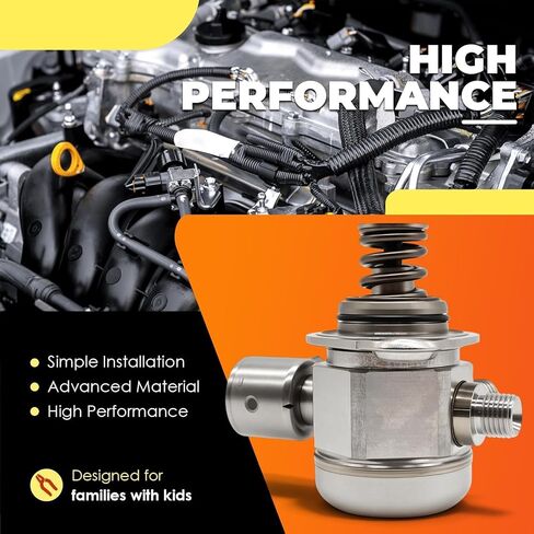 LR066512 HM10018 High Pressure Fuel Pump Compatible with Range Rover LR4 Defender 110 Defender 90 Discovery Range Rover Sport Range Rover V6 3.0L V8 5.0L LR035527 LR081595 LR032174 (Premium Version) in Saudi Arabia