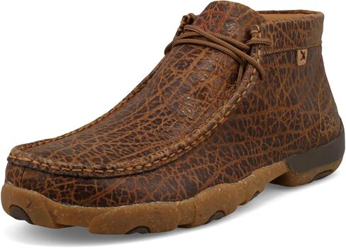 Twisted X Men's Chukka Driving Moc، Moc Toe، Shitake، 10 W in Saudi Arabia