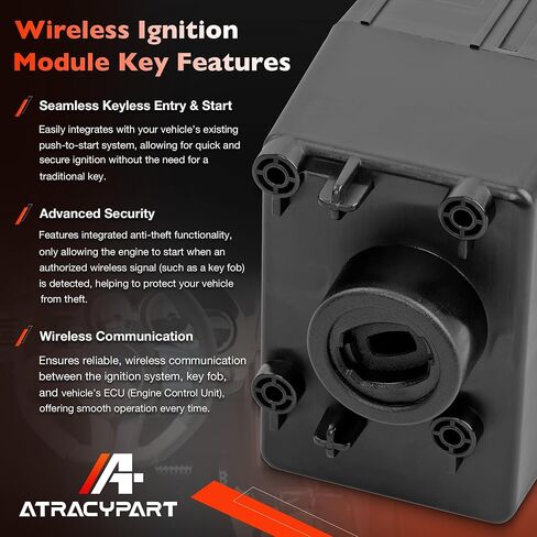 68210150AB Wireless Ignition Module Switch with Key Fob Compatible with 2008-2010 Dodge Charger Challenger Magnum, Chrysler 300 Ram 1500 2500 3500 Jeep Grand Cherokee Commander in Saudi Arabia