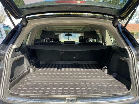 Cargo Liner - Trunk Mat for Audi Q7 2007-2015 Weather-Resistant Car Trunk Mats with Raised Lip Non-Slip Rubber Easy to Install Laser Pre-Cut Design in Saudi Arabia