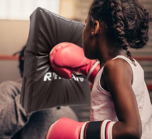 وسادة درع الجسم 3 في 1 من كومو - أسود 24x16 بوصة مع لفافات يدوية وحقيبة تخزين in Kuwait