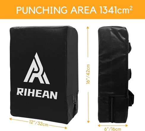 وسادة درع الجسم 3 في 1 من كومو - أسود 24x16 بوصة مع لفافات يدوية وحقيبة تخزين in Kuwait