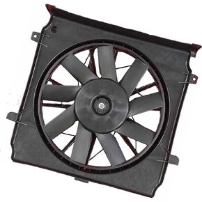Dual Radiator and Condenser Fan Assembly for Jeep Liberty 2006 2007 Replacement 5183563AA 1Pcs in Kuwait
