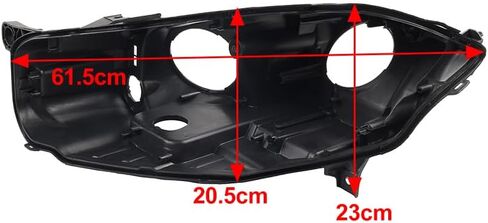 Cnthan7 Black 2016XFL Headlamp Bottom Case Headlight Back Base 1 Pc For Jaguar XF 2016-19 ABS Left in Saudi Arabia