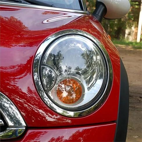 Compatible For BMW Mini Front Lamp Cover R56 2009 2010 2011 2012 2013 Headlight Lens Cover Clear Replacement Driving Lights Shade in Saudi Arabia