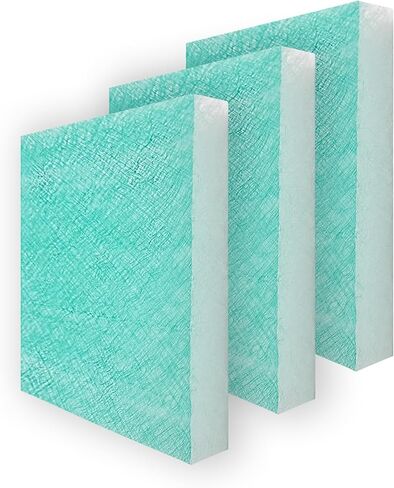 Spray Booth Air Filter Fiberglass Exhaust Green in Paint Booth 15g Green (20" x 20"(50/case)) in Saudi Arabia