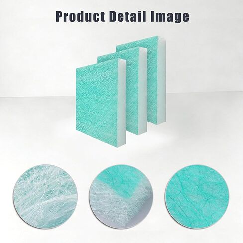 Spray Booth Air Filter Fiberglass Exhaust Green in Paint Booth 15g Green (20" x 20"(50/case)) in Saudi Arabia