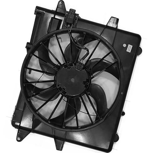 Dual Radiator and Condenser Fan Assembly for Ford Mustang 2005 2006 Replacement 7R3Z8C607A, 4R3Z8C607AA 1 Piece in Saudi Arabia