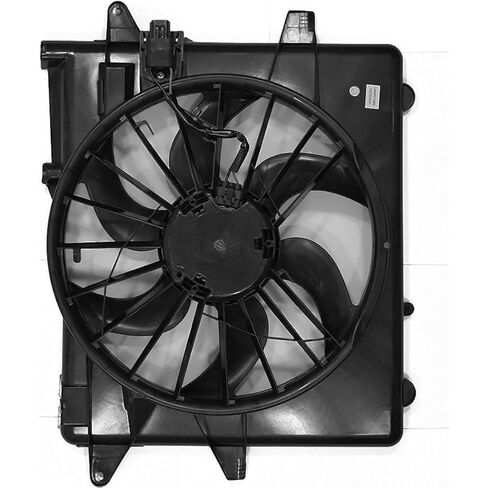 Dual Radiator and Condenser Fan Assembly for Ford Mustang 2005 2006 Replacement 7R3Z8C607A, 4R3Z8C607AA 1 Piece in Saudi Arabia