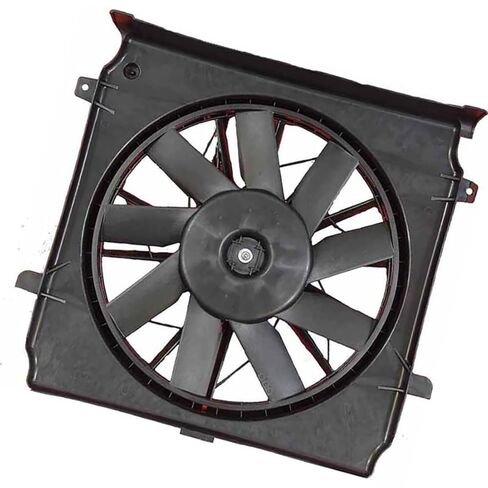 Dual Radiator and Condenser Fan Assembly for Jeep Liberty 2006 2007 Replacement 5183563AA 1Pcs in Saudi Arabia