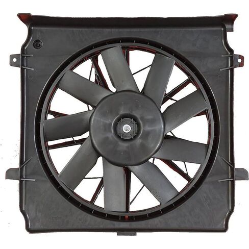 Dual Radiator and Condenser Fan Assembly for Jeep Liberty 2006 2007 Replacement 5183563AA 1Pcs in Saudi Arabia