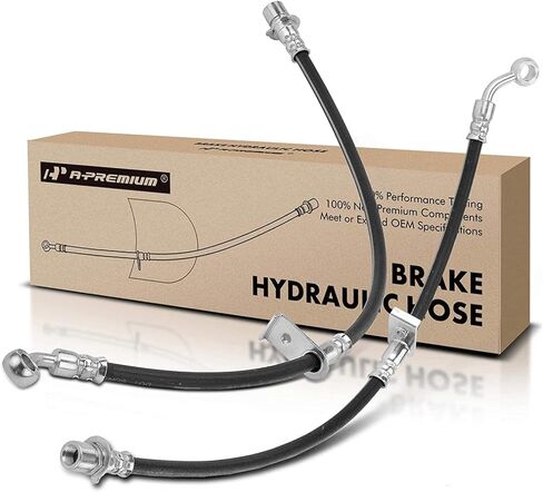 A-Premium Rear Driver and Passenger Brake Hydraulic Hose Compatible with Select Chevy and GMC Models - Equinox 2013-2016, Terrain 2013-2016(Pack of 2) in Saudi Arabia