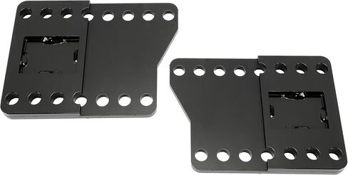 ECOTRIC Universal Snowplow Mount Drop Bracket Lift Heavy Duty Steel Black in Saudi Arabia