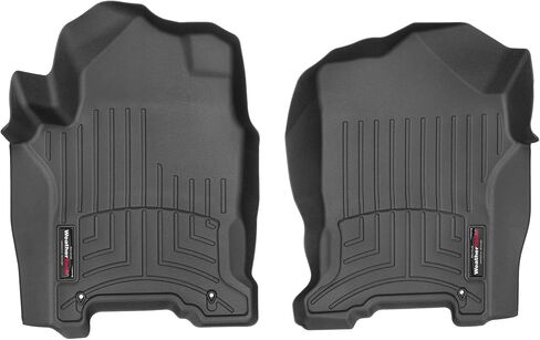 Weathertech Custom Fit FloorLiners for Nissan NV Cargo, NV Passenger, NV Passenger - 1st Row (4411171V), Black in Saudi Arabia