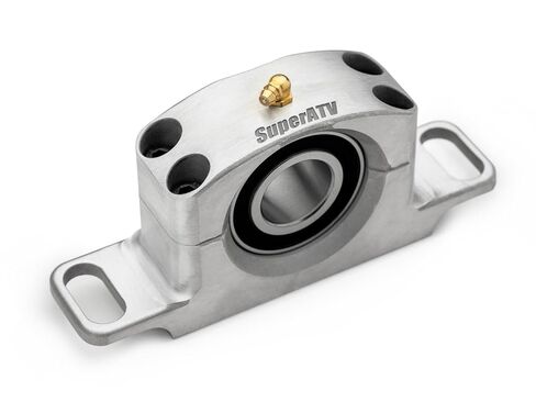 SuperATV Billet Aluminum Heavy Duty Carrier Bearing for 2016+ Can-Am Maverick X3 | Includes Remote Grease Line | Greaseable self-aligning Bearing in Saudi Arabia