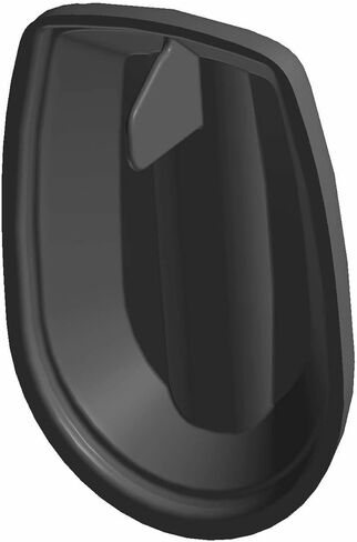 Polaris Ranger Shifter Knob Cover, Gloss Black, Genuine OEM Part 5455972-070, Qty 1 in Saudi Arabia