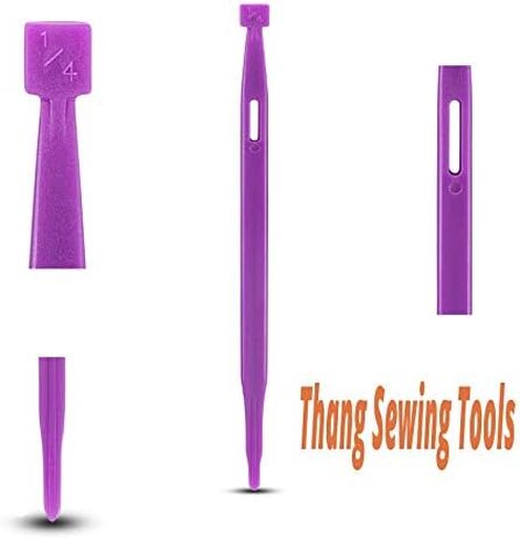 ملحق الخياطة متعدد الوظائف من That Purple Thang لمشاريع الخياطة اليدوية (قطعتان باللون الأرجواني) مع حامل ثانج من اللباد in Kuwait