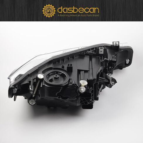 مصباح أمامي LED من Dasbecan متوافق مع BMW F30 3 Series 2016-2019 المصباح الأمامي الأيسر للسائق بدون نوع AFS يستبدل # 63117419629 8738715 63117419630 8738716 in Saudi Arabia
