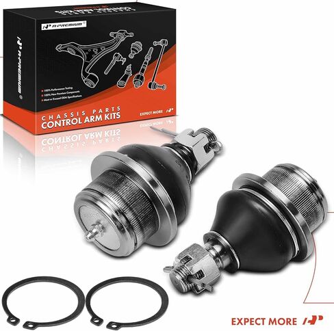 A-Premium 2 × وصلات كروية سفلية أمامية، متوافقة مع Ford Explorer 2006-2010، Explorer Sport Trac 2007-2010، Ranger 2002-2011 & Mercury B3000 2002-2007، B4000 2002-2009، Mountaineer 2006-2010 in Saudi Arabia