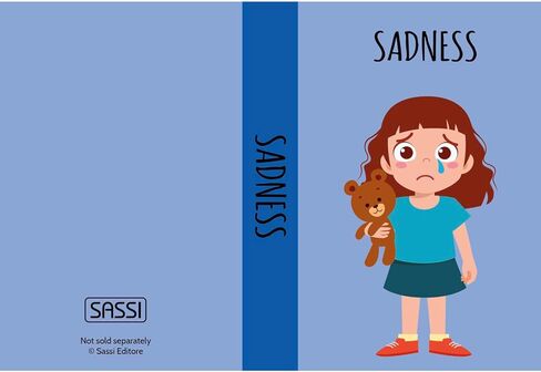 ساسي: مكتبتي الأولى - العواطف - مجموعة 8 كتب صغيرة من الورق المقوى، تنمية المشاعر، قصص مقافية، صندوق محمول، القراءة والتعلم واللعب، للأطفال الصغار 2+ in Saudi Arabia