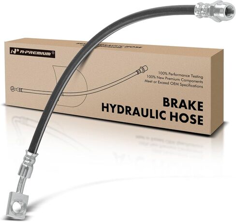 A-Premium Rear Side Brake Hydraulic Hose Compatible with Select Mercedes-Benz Models - C300, C350e, C400, C43 AMG, C450 AMG, CLS450, CLS53 AMG, E300, E400, E43 AMG, E450, E53 AMG, E63 AMG, GLC63 AMG in Saudi Arabia
