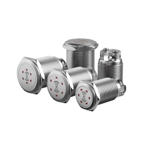Metal Buzzer 16/19/22mm Intermittent Flash Stainless Steel high Decibel 12V24V Sound and Light Alarm(16mm(voltage12V-24V)) in Saudi Arabia
