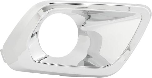 Car ABS Chrome Fog Light Lamp Cover Trim Bezels Fog Light Frame Replacement Compatible For Dacia Sandero MK2 Facelift 2017-2020(Right) in Kuwait