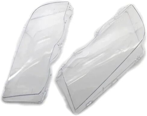 Pair Car Headlight Cover Compatible For BMW E46 4 Door 3-Series 1998 1999 2000 2001 Lampshade Bright Shell Head Lamp Lens Covers(Pair) in Kuwait