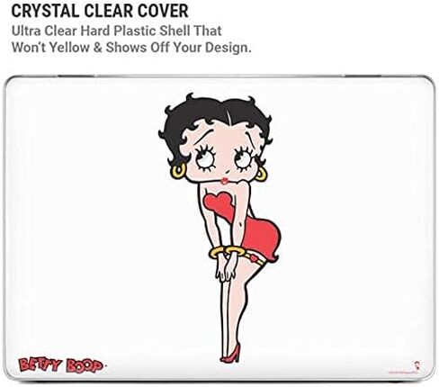 حافظة Skinit + غلاف متوافق مع جهاز MacBook Air 13in (2020) - تصميم Betty Boop Betty Boop Pose المرخص رسميًا in Kuwait