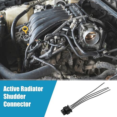 uxcell Active Radiator Shudder Connector No.68452775AB for Ram 2500 3500 2019-2023 in Saudi Arabia
