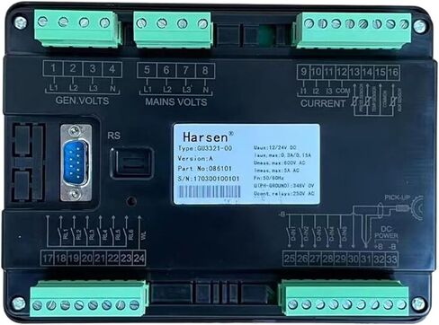 GU3321 Power Generator Controller Diesel Alternator Part Automatic Start Control Charge Panel Genset Electronic in Saudi Arabia