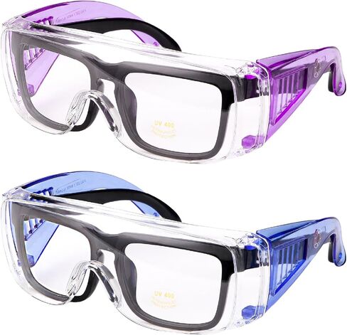 UNCO- نظارات أمان فوق النظارات، نظارات واقية، نظارات أمان مضادة للضباب، العمل، نظارات أمان فوقها in Kuwait