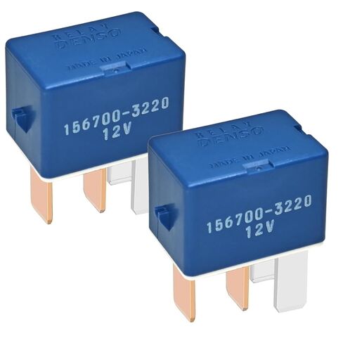 Relay 156700-3220 567-0004, 4 Pins Relay for Automotive Electrical Systems - 90987-02027 90987-02020 90080-87026 Replacement Compatible for 1997-2014 Toyota Lexus and Camry Vehicles in Saudi Arabia