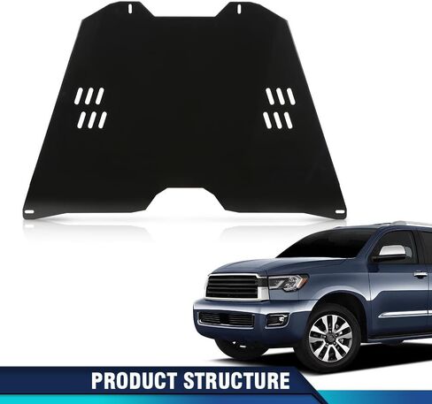 PIT66 Catalytic Converter Shield Guard Black Compatible with Toyota Tundra 2007-2021/ Fit Toyota Sequoia 2008-2021 in Saudi Arabia