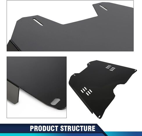 PIT66 Catalytic Converter Shield Guard Black Compatible with Toyota Tundra 2007-2021/ Fit Toyota Sequoia 2008-2021 in Saudi Arabia