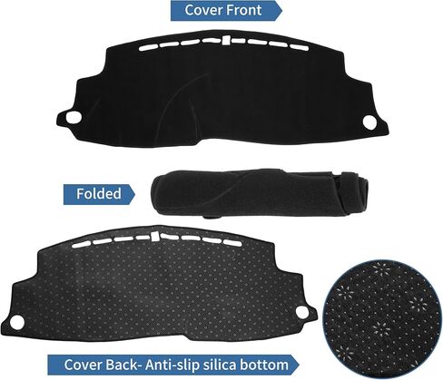 Dash Cover for Honda HR-V 2016-2022 Accessories Dashboard Cover Mat Polyester Dashboard Mat Sunshade Non-Slip Dashboard Protector Anti-Glare& Beat the Heat in Saudi Arabia
