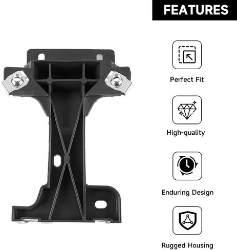 Front Bumper Bracket Bumper Mount Support Bracket - Compatible for Nissan Altima 2.5L L4 - Gas, 3.5L V6 - Gas 2016-2018 - Replace Part 622969HS0A in Saudi Arabia