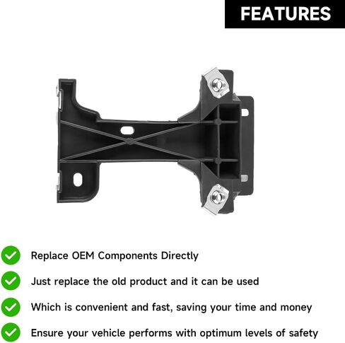 Front Bumper Bracket Bumper Mount Support Bracket - Compatible for Nissan Altima 2.5L L4 - Gas, 3.5L V6 - Gas 2016-2018 - Replace Part 622969HS0A in Saudi Arabia